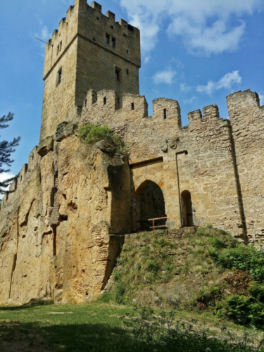 Helfenburg castle.Castle in south Bohemia region